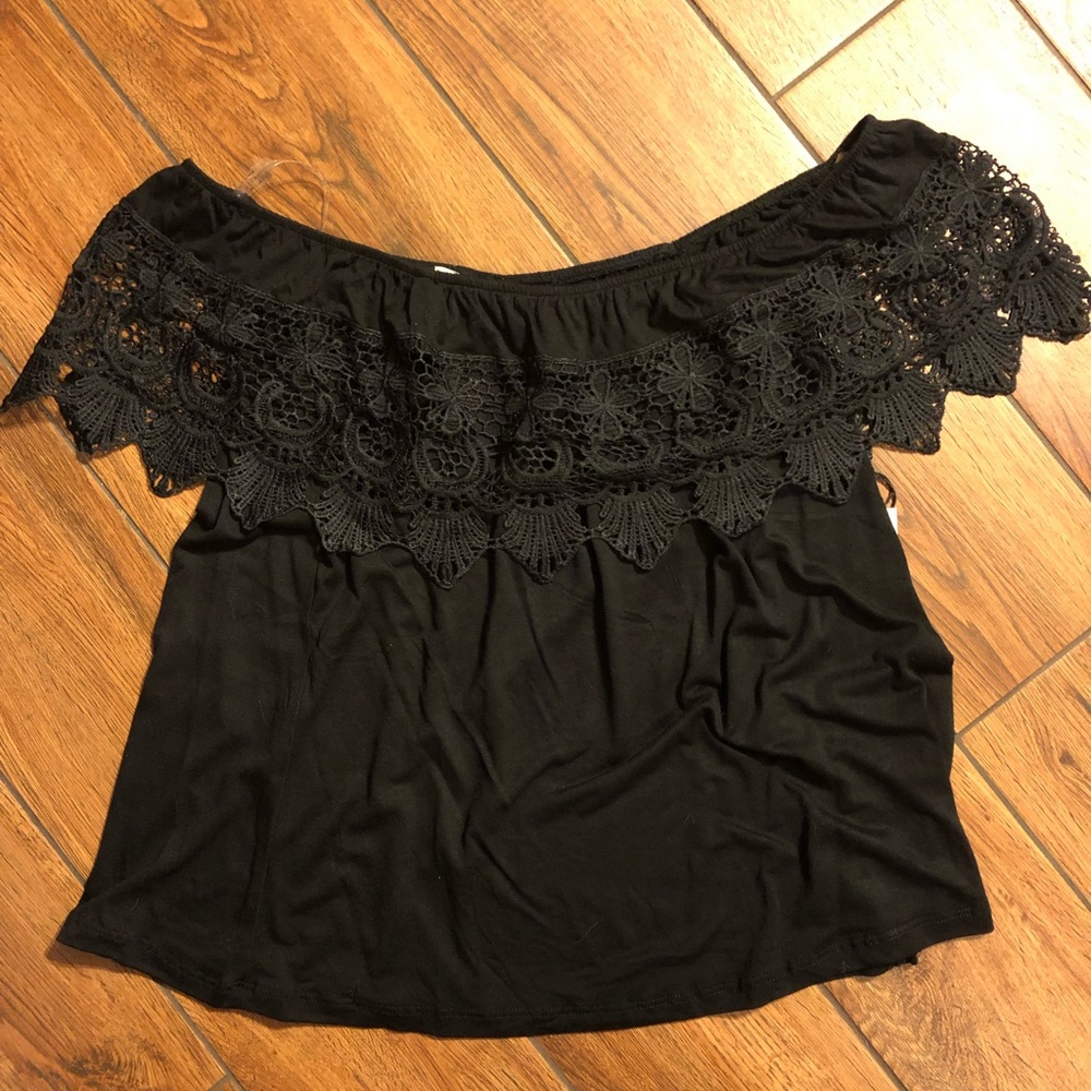 Off the shoulders top